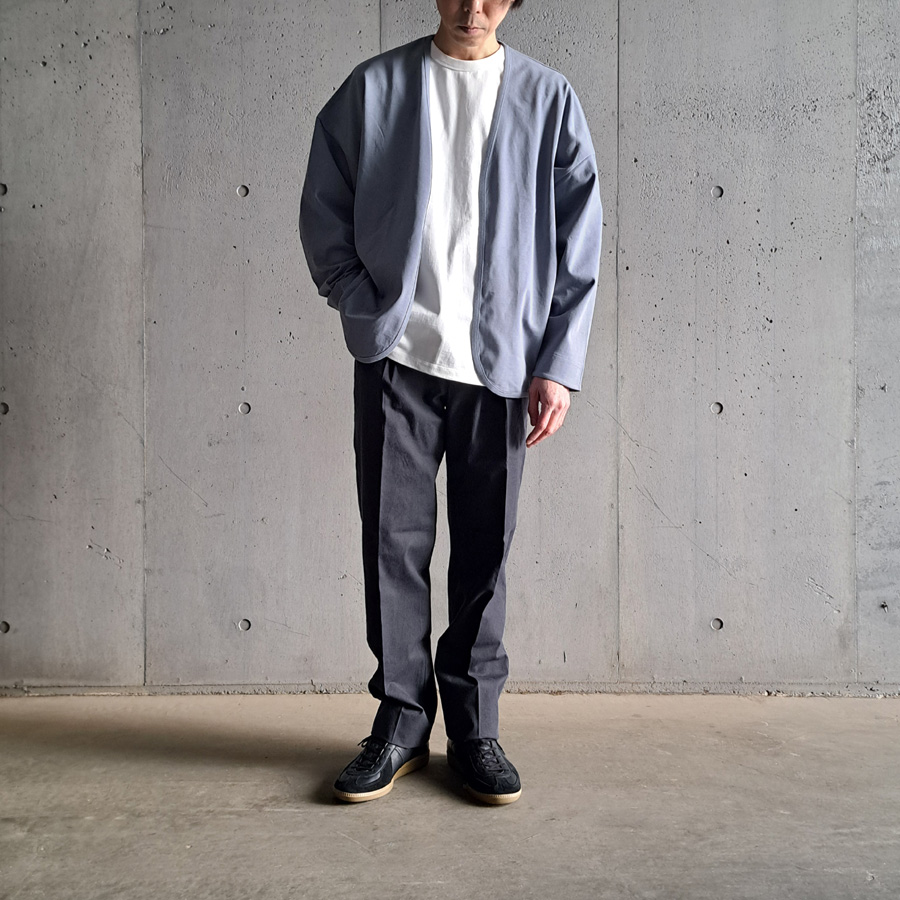 alvana (アルヴァナ) ALV-00112 [ FADE CARDIGAN ] フェードカーディガン (ASH BLUE)(BLACK)