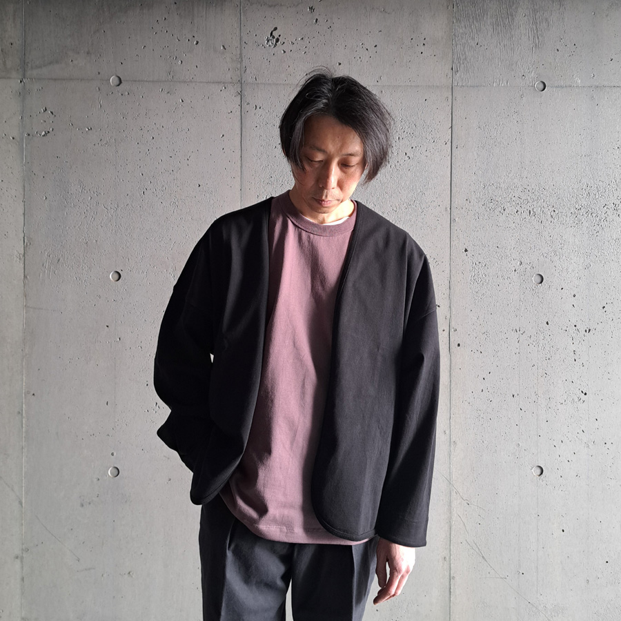 alvana (アルヴァナ) ALV-00112 [ FADE CARDIGAN ] フェードカーディガン (ASH BLUE)(BLACK)