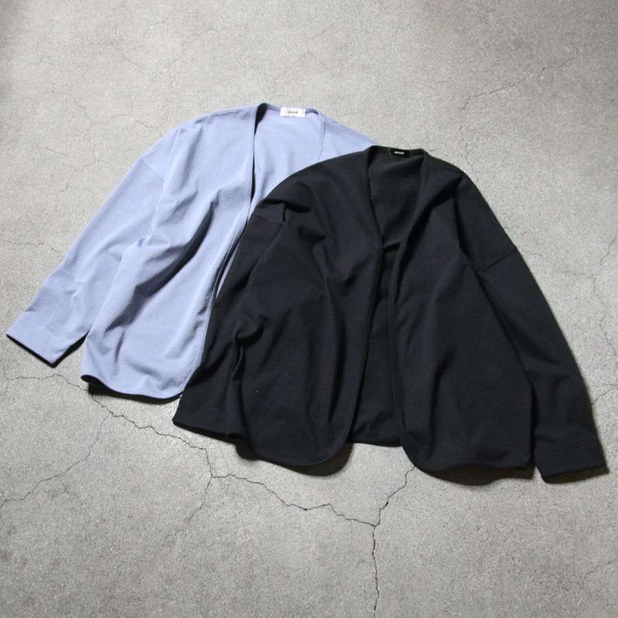 alvana (アルヴァナ) ALV-00112 [ FADE CARDIGAN ] フェードカーディガン (ASH BLUE)(BLACK)