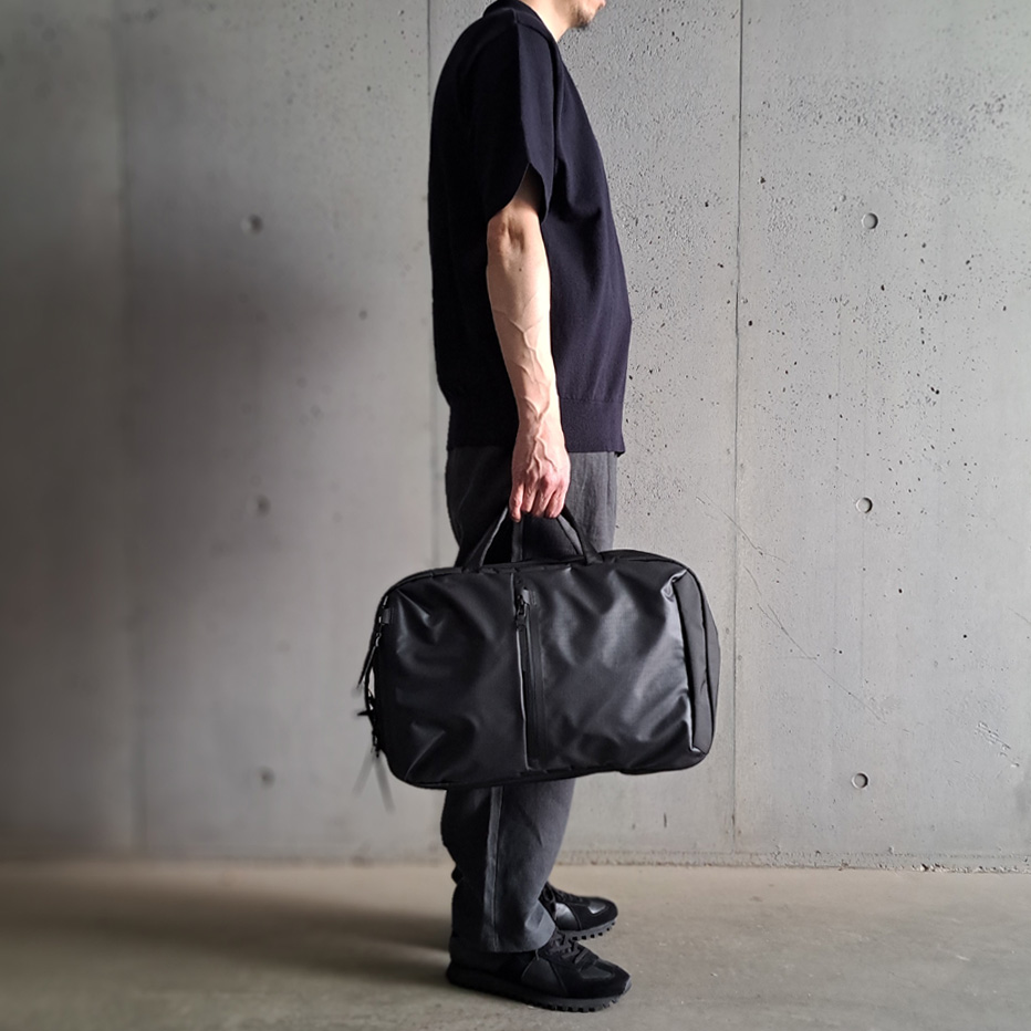 BLACK EMBER  (ブラックエンバー)  [ RECTANGLE 2WAY PACK ] 7224002 / 2way RIPSTOP NYLON バックパック (BLACK)
