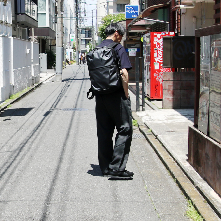 BLACK EMBER  (ブラックエンバー)  [ RECTANGLE 2WAY PACK ] 7224002 / 2way RIPSTOP NYLON バックパック (BLACK)