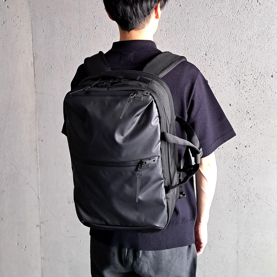 BLACK EMBER  (ブラックエンバー)  [ RECTANGLE 2WAY PACK ] 7224002 / 2way RIPSTOP NYLON バックパック (BLACK)