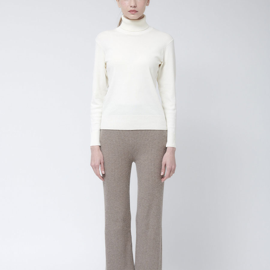 　gicipi (ジチピ) 2312A/ ANANAS / WOMEN''S [COTTON TURTLE NECK　L/S] (3COLOR) / レディース