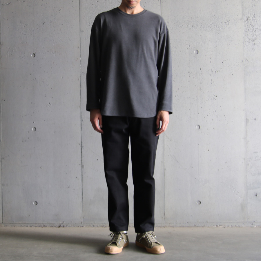 CURLY / CURLY& Co. (カーリー) 233-34093 [ PREMIEREWARM TEE L/S ] プレミアウォームジャージー ロングスリーブ Tシャツ (3COLOR)