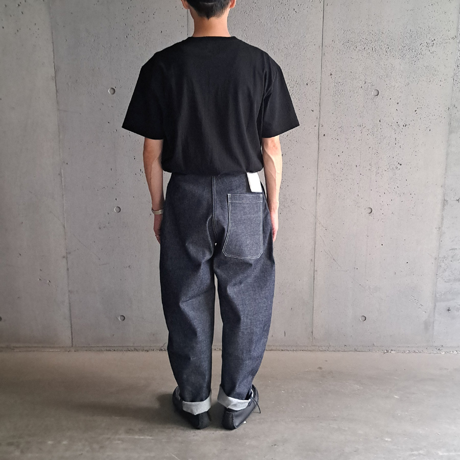 TUKI (ツキ) 0176 [TYPE4] INDIGO DENIM　タイプフォー ノンウォッシュデニムパンツ(INDIGO) 