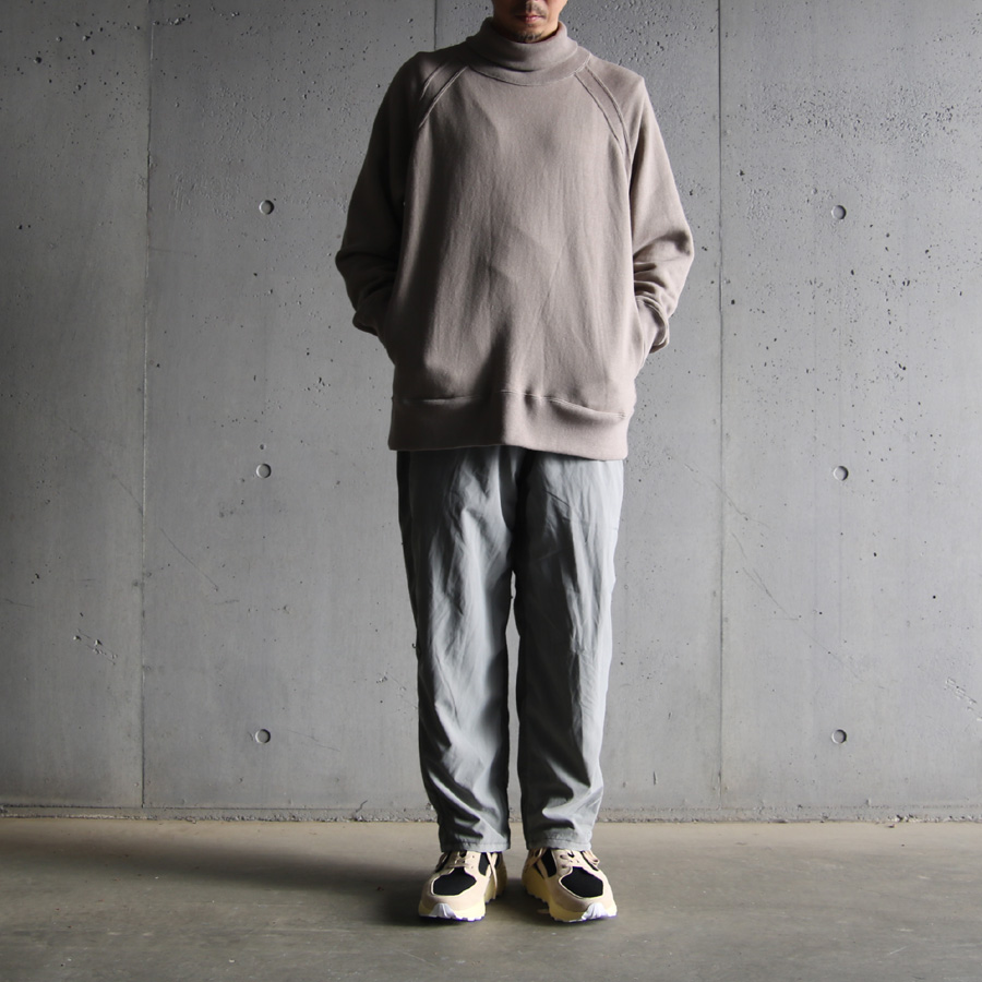 CURLY / CURLY& Co. (カーリー) 233-33104 [ RAFFY TURTLE-NECK P/O ] ラフィ起毛裏毛 タートルネックプルオーバー (2COLOR)