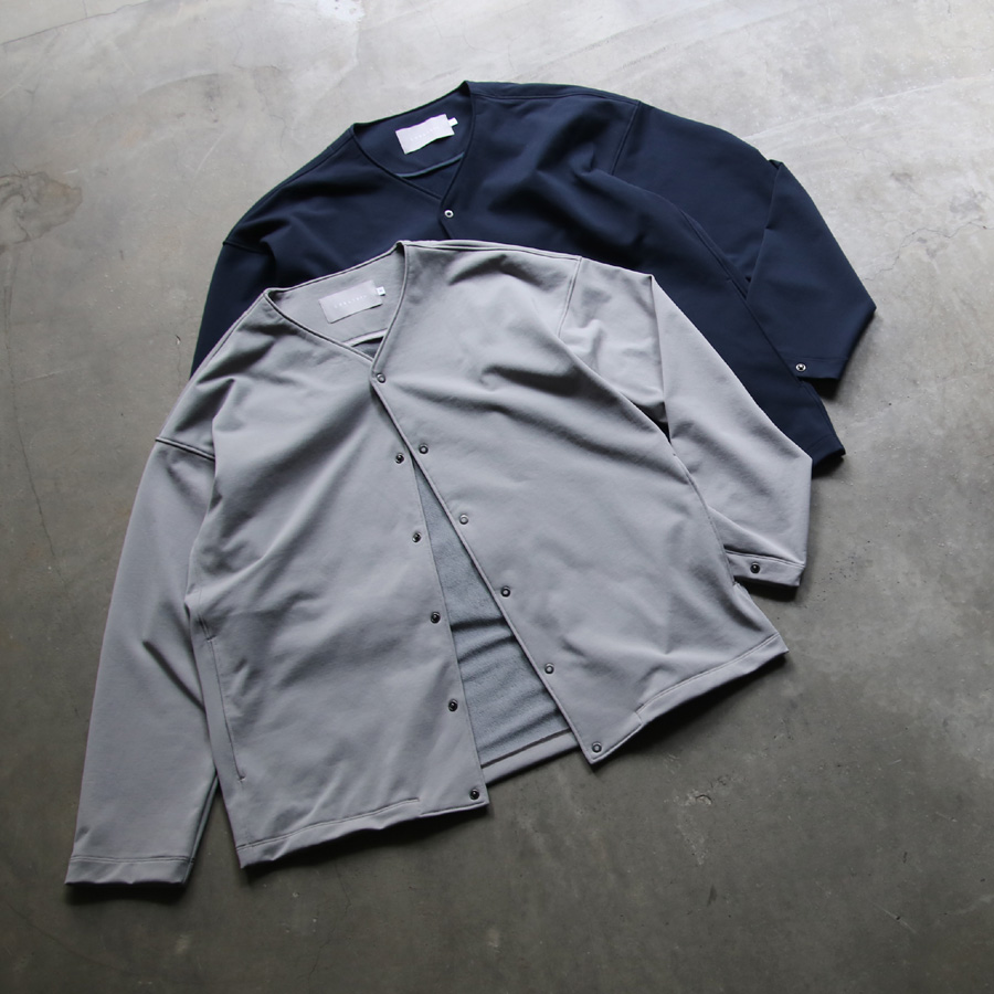 CURLY / CURLY& Co. (カーリー) 241-230122 [ SNAP-BUTTON CARDIGAN -french terry- ] PBT(ポリブチレンテレフタレート)裏毛 スナップカーディガン (2COLOR)