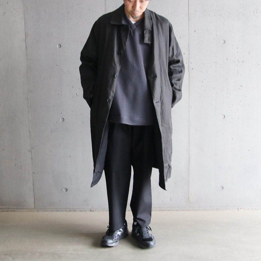 CURLY / CURLY& Co. (カーリー) 231-43023 [ TRICOT TAPERED TROUSERS ] ドライT/Cトリコット テーパードトラウザーズ (GRAY)