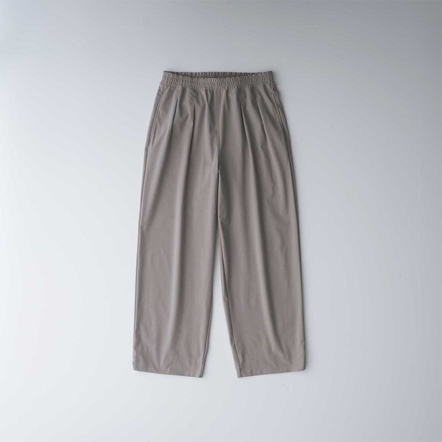 CURLY / CURLY& Co. (カーリー) 241-760412 [ SORONA TRICOT WIDE PANTS -solid- ] SORONA サステナブルトリコット　ワイドイージーパンツ (2COLOR)