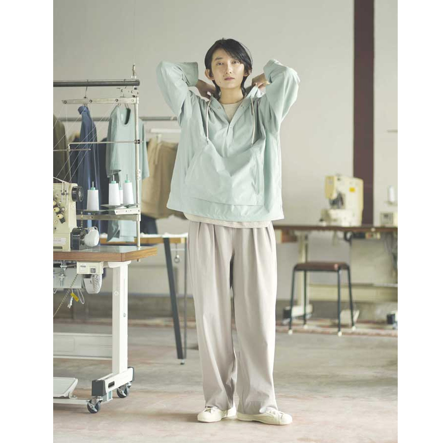 CURLY / CURLY& Co. (カーリー) 241-760412 [ SORONA TRICOT WIDE PANTS -solid- ] SORONA サステナブルトリコット　ワイドイージーパンツ (2COLOR)