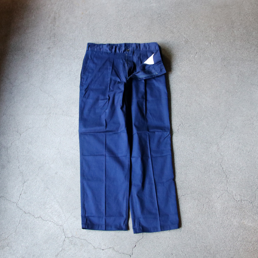 DEAD STOCK MILITARY (デッドストック ミリタリー) ITALIAN ARMY UTILITY WORK PANTS / イタリア軍 ユーティリティー ワークパンツ / ミリタリーウエア　コーディネート / 40代ファッションベーシック / 50代ファッションベーシック