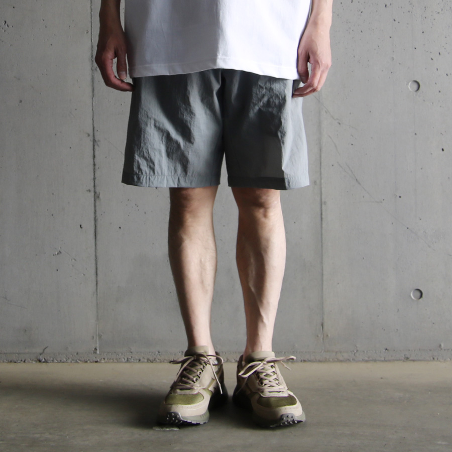 DESCENTE ALLTERRAIN 81 (デサントオルテライン81) DOMVGD93 [STRETCH SHORTS]　ストレッチナイロン イージーショーツ (MSGY/モスグレー)