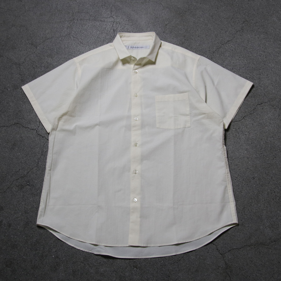 EEL PRODUCTS (イール/イールプロダクツ) >E-24404 [コンカラシャツ 1/2]  オーバーサイズド S/S シャツ (2COLOR) 