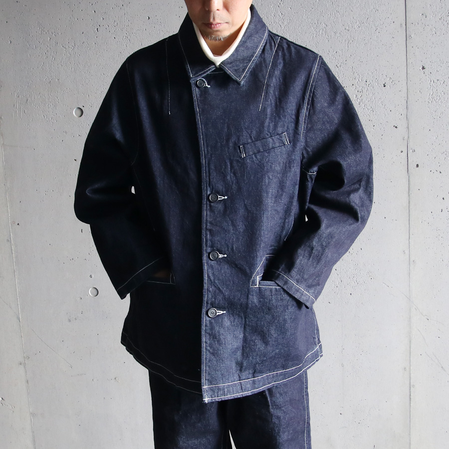 EEL PRODUCTS (イール プロダクツ) E-23162  [CHOP JACKET / チョップジャケット] デニムジャケット (INDIGO)