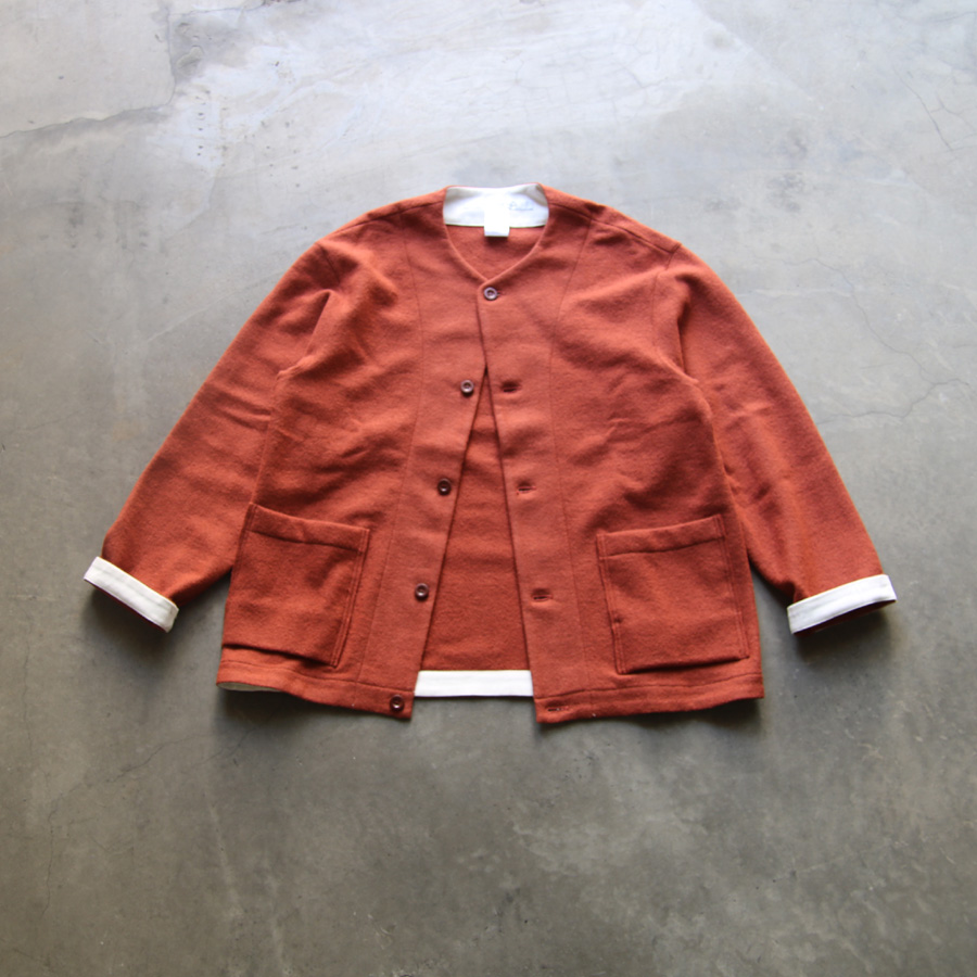 EEL PRODUCTS (イール プロダクツ) E-23171  [Mushroom Jacket / マッシュルームジャケット] ノーカラージャケット (2COLOR)