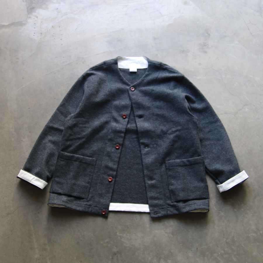 EEL PRODUCTS (イール プロダクツ) E-23171  [Mushroom Jacket / マッシュルームジャケット] ノーカラージャケット (2COLOR)