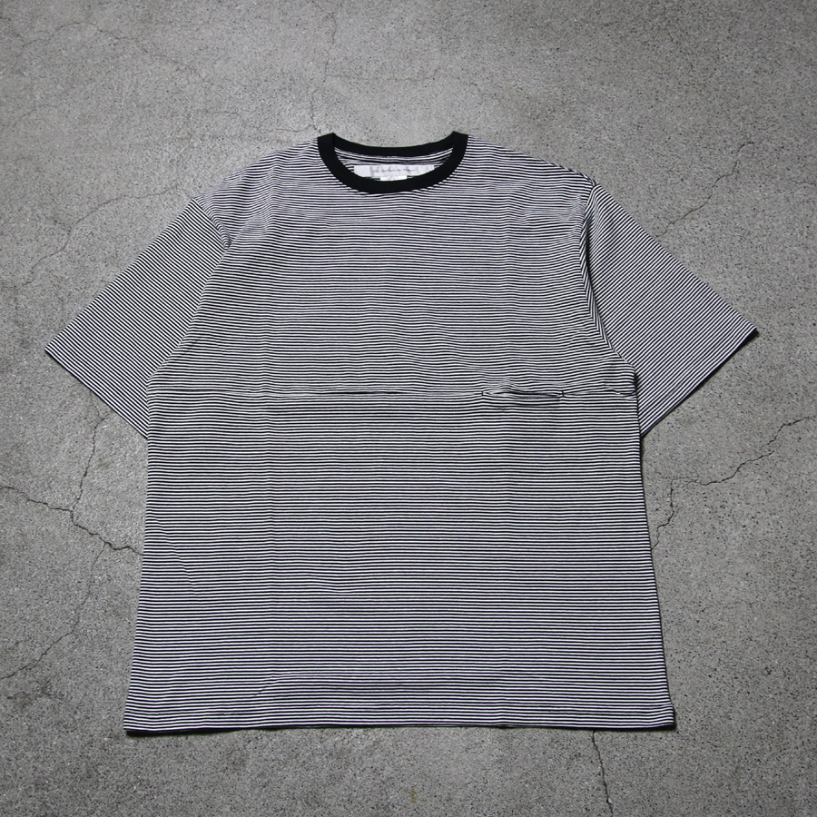 EEL PRODUCTS (イール プロダクツ) E-24522 / ユルリTEE borde 1/2 (2COLOR)