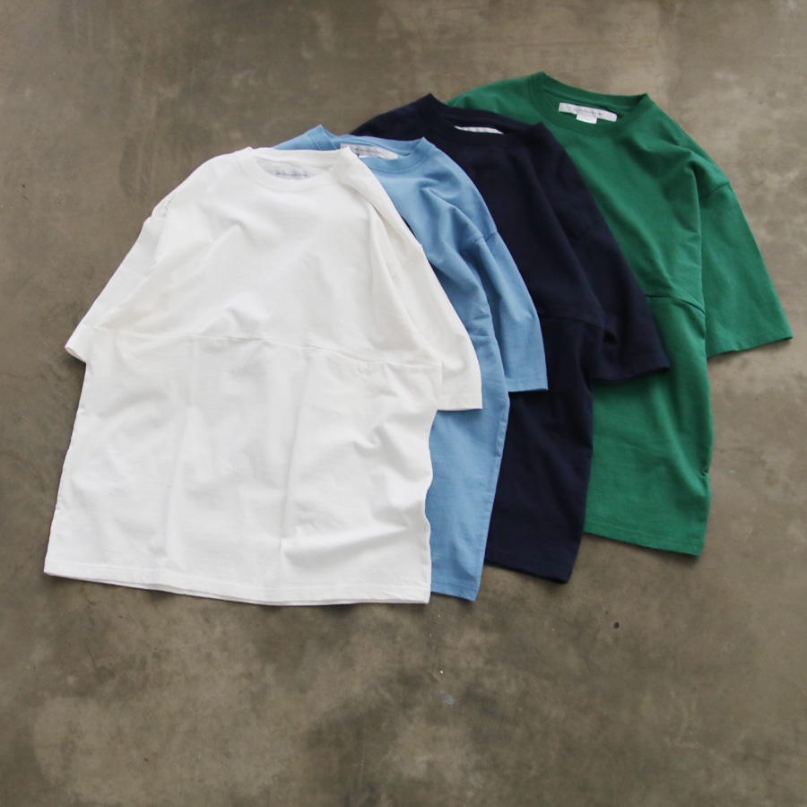 EEL PRODUCTS (イール プロダクツ) E-22512 / ユルリTEE 1/2 (4COLOR)