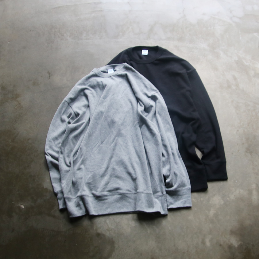 　GICIPI ( ジチピ ) 2303P / RAZZA（ラーッツァ） / UNISEX (MEN'S)/ COTTON CREW NECK L/S /クルーネックロングスリーブTシャツ  (Nero /ブラック)