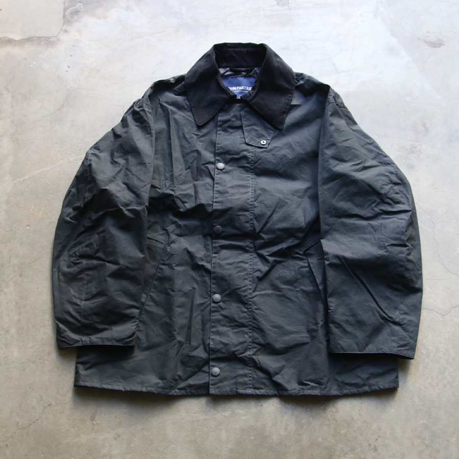 JOHN PARTRIDGE (ジョンパートリッジ) A3046F JM101  [OVERSIZED COVERALL JACKET] ワックスドコットン カバーオールジャケット (2COLOR) 