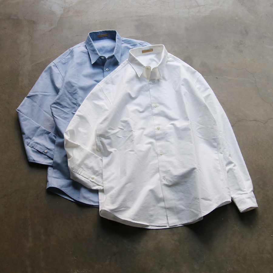 LAMOND (ラモンド) LM-S-077-OX [HEAVY OX BOLD SHIRTS JACKET] ヘヴィーオックス ボールド シャツジャケット (SAX BLUE)