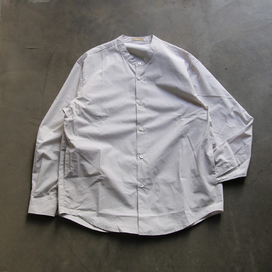 LAMOND (ラモンド) LM-S-094-CT [Soft Cotton Band Collar Shirts] バンドカラー シャツ ジャケット(2COLOR)  