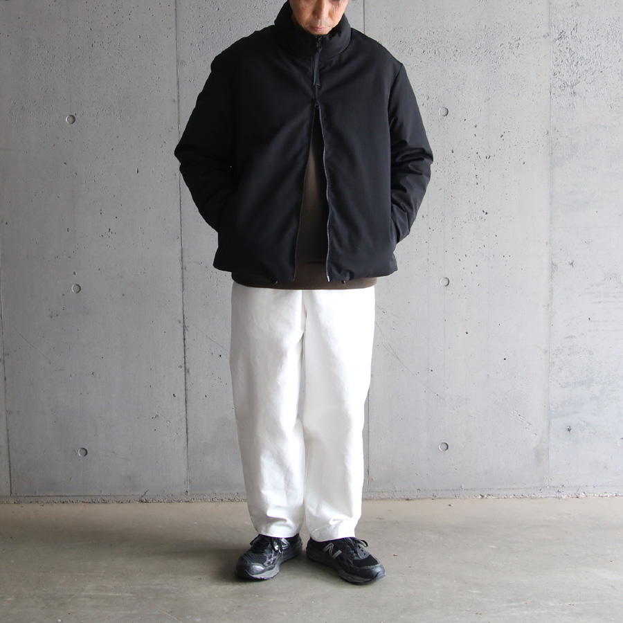 LAMOND (ラモンド) LM-O-122 [ WEATHER CLOTH DOWN BLOUSON ] ウェザークロス ダウン ブルゾン (BLACK)