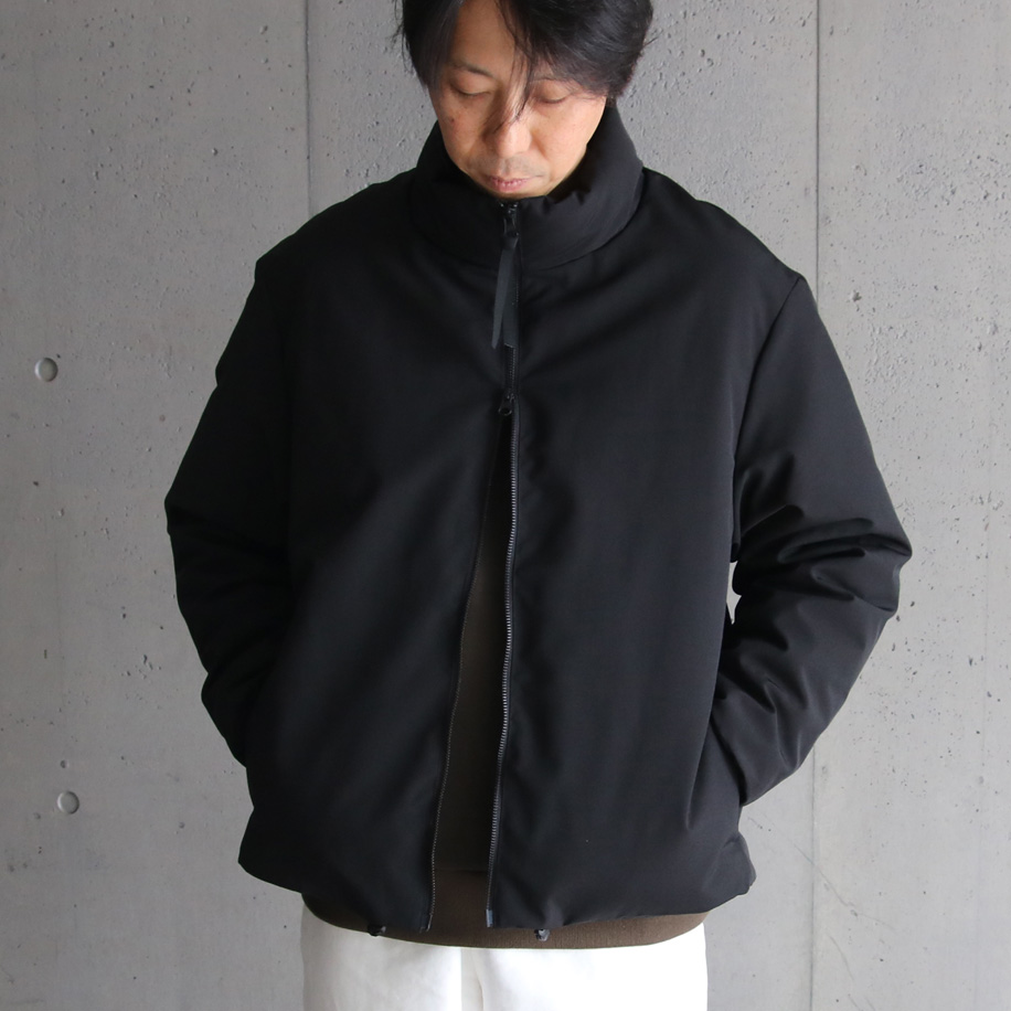 LAMOND (ラモンド) LM-O-122 [ WEATHER CLOTH DOWN BLOUSON ] ウェザークロス ダウン ブルゾン (BLACK)