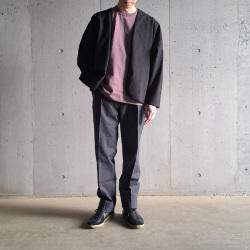 alvana (アルヴァナ) ALV-00112 [ FADE CARDIGAN ] フェードカーディガン (ASH BLUE)(BLACK)
