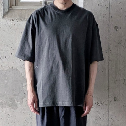 alvana (アルヴァナ)  ALV-00117 [ 空防 S/S TEE SHIRTS ] 空紡天竺 ショートスリーブ クルーネック TEE シャツ(DARK KHARKI)