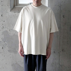 alvana (アルヴァナ) ALV-00117 [ 空防 S/S TEE SHIRTS ] 空紡天竺 ショートスリーブ クルーネック TEE シャツ (ANTIQUE WHITE)