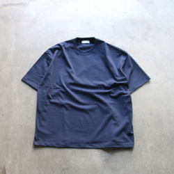 alvana (アルヴァナ) ALV-00117 [ 空防 S/S TEE SHIRTS ] 空紡天竺 ショートスリーブ クルーネック TEE シャツ (INK NAVY)