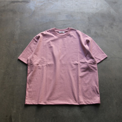 alvana (アルヴァナ) ALV-00117 [ 空防 S/S TEE SHIRTS ] 空紡天竺 ショートスリーブ クルーネック TEE シャツ (LEAF PINK)