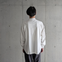 alvana (アルヴァナ) ALV-00137 [ 空紡 MIDLE NECK ROUND L/S TEE SHIRTS ] 空紡天竺  ミドルネック L/S Tシャツ  (MARINE NAVY) (DEEP BROWN) (WHITE) (BLACK)