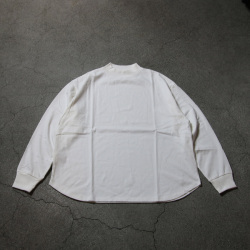 alvana (アルヴァナ) ALV-00137 [ 空紡 MIDLE NECK ROUND L/S TEE SHIRTS ] 空紡天竺  ミドルネック L/S Tシャツ (STONE NAVY) (EARTH) (WHITE) (BLACK)