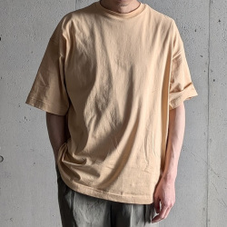 alvana (アルヴァナ) ALV-00127 [ 26/OVERSIZE  TEE SHIRTS ] ライトオンス天竺 オーバーサイズ クルーネック TEE シャツ (ORANGE)