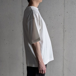 alvana (アルヴァナ) ALV-00127 [ 26/OVERSIZE  TEE SHIRTS ] ライトオンス天竺 オーバーサイズ クルーネック TEE シャツ  (WHITE)