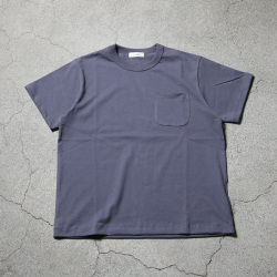 alvana (アルヴァナ) ALV-C0128 [ 空防 CLASSIC PK TEE SHIRTS ] 空紡クラシック クルーネック ポケ TEE  (STONE NAVY) (VINTAGE PINK) (ERATH/PURPLE)