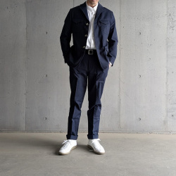 BARNSTORMER (バーンストーマー) [3104J] RIP SAFARI BRAZER (OLIVE) (NAVY) 