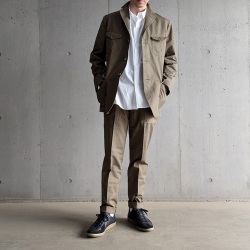 BARNSTORMER (バーンストーマー) [3104J] RIP SAFARI BRAZER (OLIVE) (NAVY) 