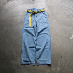  CALIFORNIASTORY (カリフォルニアストーリ―)　[ TREASURE ISLAND - ASID WASH / 12oz Denim ] デニムベイカーパンツ (ASID WASH)