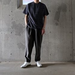 CURLY / CURLY& Co. (カーリー) 261-760225 [ BIRD'S EYE JERSEY EZ PANTS ] バーズアイジャージ イージーパンツ (GRAY)
