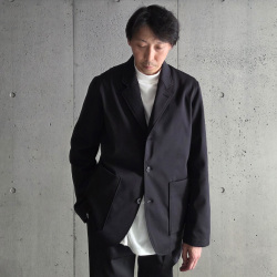 t.japan knit jacket グレー doublet/ダブレット】ニット BOUNCE FUSION DRIVERS KNIT