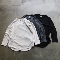 CURLY / CURLY& Co. (カーリー) 233-34093 [ PREMIEREWARM TEE L/S ] プレミアウォームジャージー ロングスリーブ Tシャツ (3COLOR)