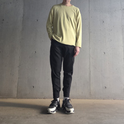 CURLY / CURLY& Co. (カーリー) 253-131113 [ PREMIEREWARM L/S TEE (turtle-neck) ] プレミアウォームジャージー ロングスリーブ Tシャツ (タートルネック) (SAND) (DARK PURPLE) (BLACK)