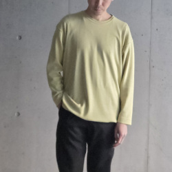 CURLY / CURLY& Co. (カーリー) 253-131113 [ PREMIEREWARM L/S TEE (turtle-neck) ] プレミアウォームジャージー ロングスリーブ Tシャツ (タートルネック) (SAND) (DARK PURPLE) (BLACK)