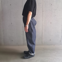 TUKI (ツキ) 0176 [TYPE4] INDIGO DENIM　タイプフォー ノンウォッシュデニムパンツ(INDIGO)