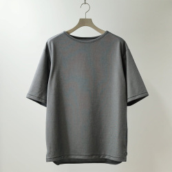 CURLY / CURLY& Co. (カーリー) 261-110414 [ STRIPE SURFKNIT BOAT-NECK TEE ] ストライプサーフニット ボートネックtシャツ (BLUE) (BLACK)