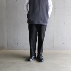 CURLY / CURLY& Co. (カーリー) 231-43023 [ TRICOT TAPERED TROUSERS ] ドライT/Cトリコット テーパードトラウザーズ (GRAY)