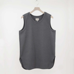 CURLY / CURLY& Co. (カーリー) 252-000422 [ WAFFLE TANK TOP ] IRM ワッフル タンクトップ (IVORY) (CHARCOAL)